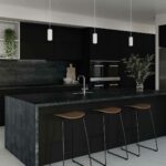 Caesarstone - 5810 Black Tempal Kitchen Option
