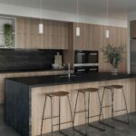 Caesarstone - 5810 Black Tempal Kitchen Option