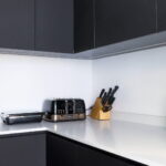 5031 Statuario Maximus - Black and White Kitchen - Premier Kitchen