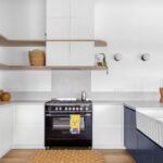 Caesarstone_White Kitchen Benchtop and Splashback_Fresh Concrete_Colour 3