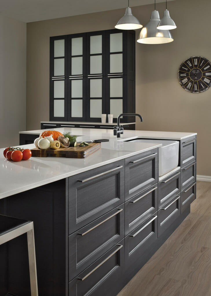 Caesarstone Polytec Ocean Foam Kitchen