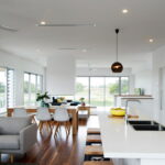 South Coast Homes Sleek Concrete Ocean Foam Kitchen 3