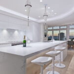 5131 Statuario Maximus - Lux Interiors - Mill Point Kitchen
