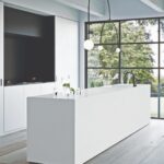 Caesarstone 6011 Intense White Kitchen