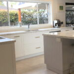 Caesarstone_White Kitchen Benchtop and Splashback_Arabetto_Colour 3