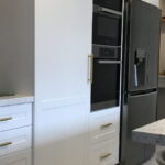 Caesarstone_White Kitchen Benchtop and Splashback_Arabetto_Colour 5