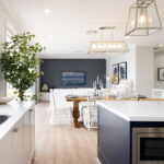 Caesarstone 6011 Intense White Colour Kitchen