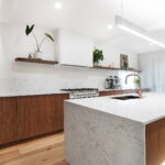 Caesarstone_Whtie Kitchen Benchtop and Splashback_Arabetto_Colour 2