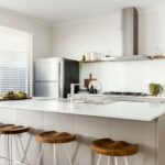 Caesarstone 6011 Intense White - Kitchen