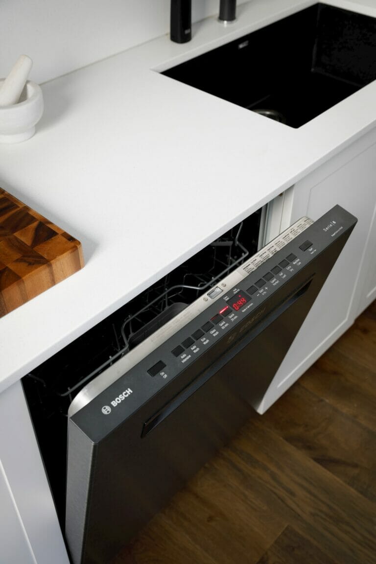 Caesarstone 6011 Intense White - The Block 2020 Kinsman Kitchens House Pantry 4