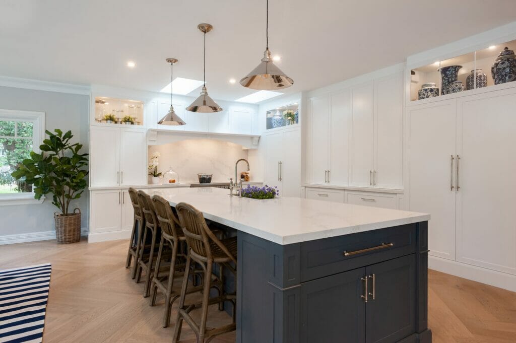 L shaped kitchen design