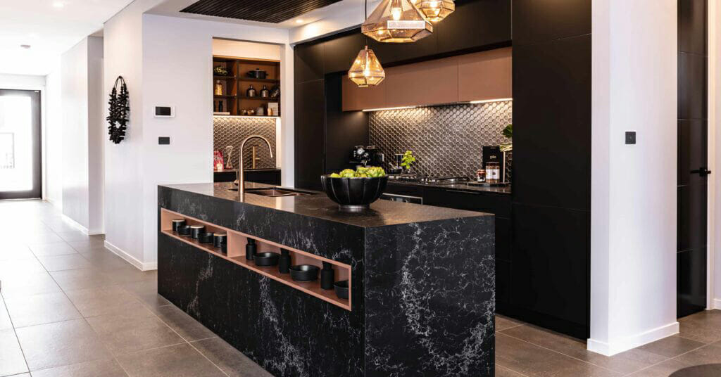 8 Kitchen Benchtop Colours Designers Pair With Black