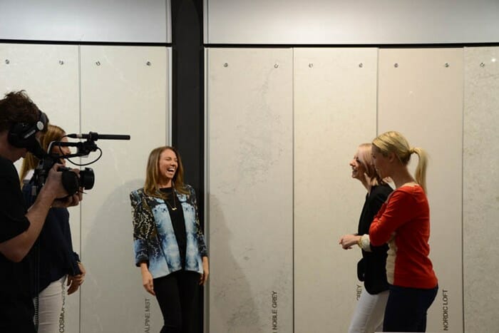 showroom shot with three birds renovations