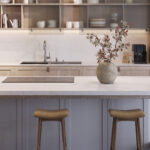 Caesarstone 5140 Dreamy Carrara Kitchen
