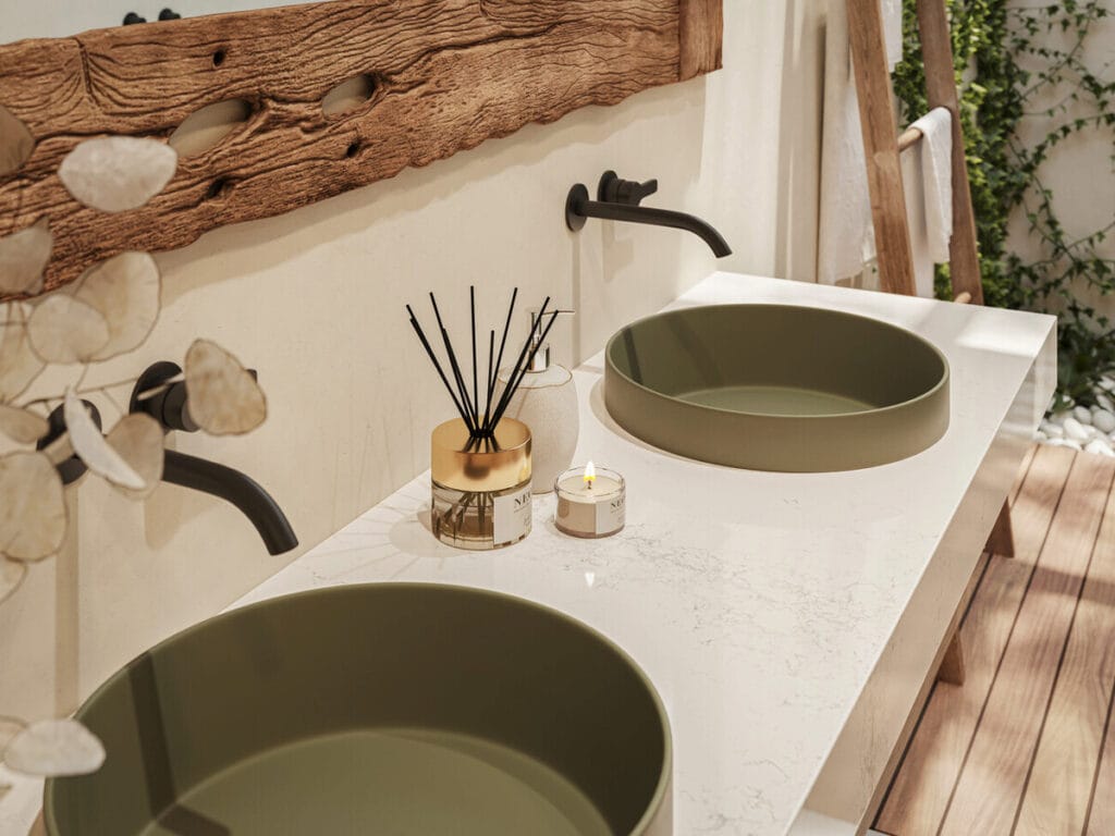 Caesarstone_Warm White Bathroom Sink_Solenna_Press Release