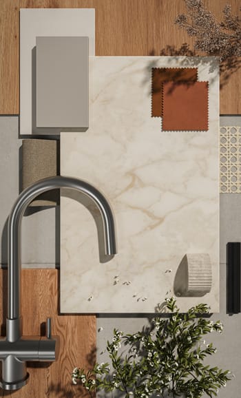 Caesarstone® 507 Marbannova™ Moodboard