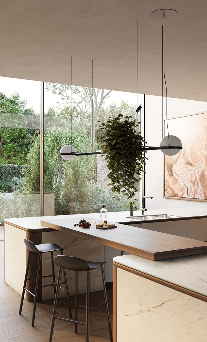 Caesarstone® 531 Libretta™ Kitchen