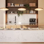 Caesarstone 5105 Calacatta Dreamwave Kitchen