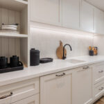 Caesarstone 5115 Calacatta Stillstorm in Ashbourne-AUS - Better Built Homes