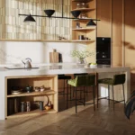Caesarstone 5132 Celestial Sky Kitchen