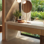 Caesarstone 5144 RossaNova Bathroom