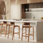 Caesarstone 5444 Lunar Frost Kitchen