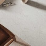 Caesarstone 5444 Lunar Frost Kitchen