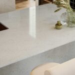 Caesarstone 5444 Lunar Frost Kitchen