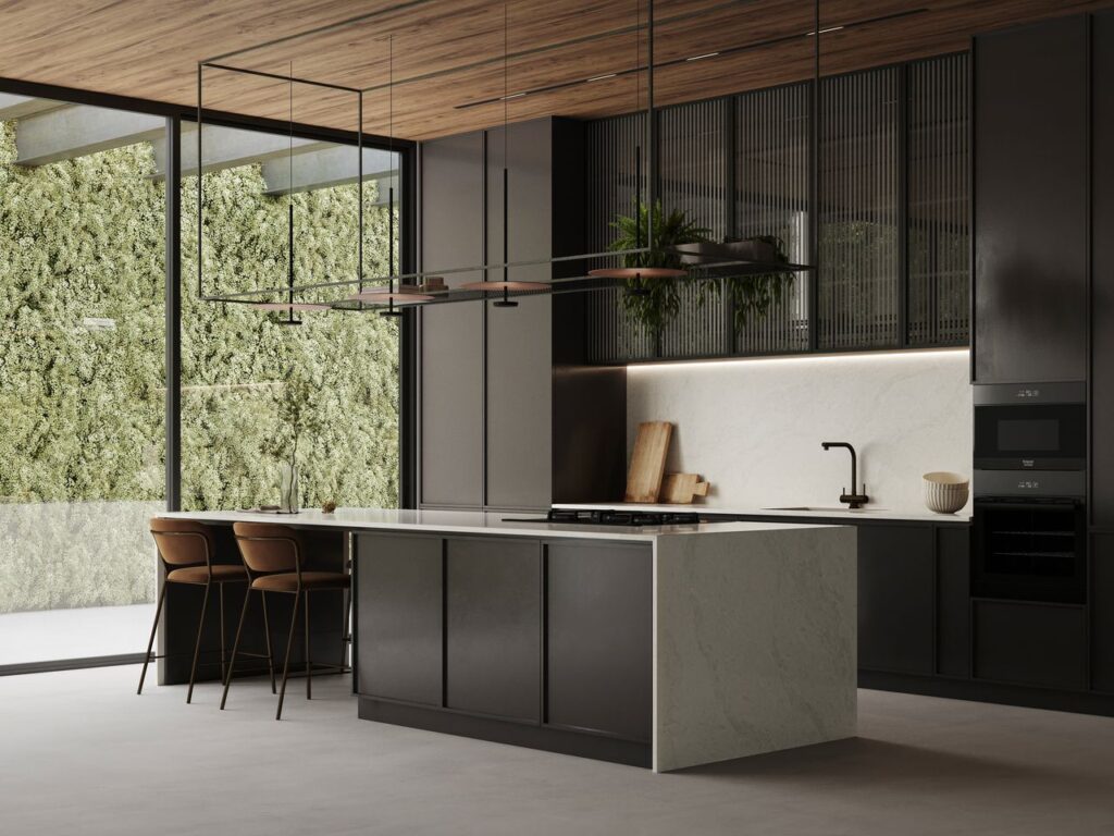 glacier flow icon kitchen benchtop