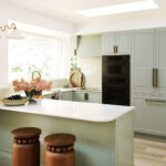 Caesarstone ICON 8252 Sedara surface in farmahouse kitchen - AUS project