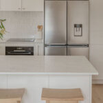 Caesarstone ICON 5444 Lunar Frost in modern kitchen