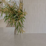 Caesarstone ICON 5444 Lunar Frost in modern kitchen