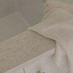 Caesarstone ICON 5444 Lunar Frost in laundry room
