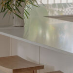 Caesarstone ICON 5444 Lunar Frost in modern kitchen